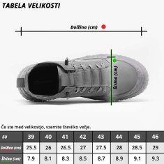 Študentska trgovina MOŠKI LAHKI ČEVLJI REELSTEP, črna, 40