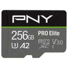 PNY Micro SDXC kartica 256GB Pro Elite R100MB/s W90MB/s