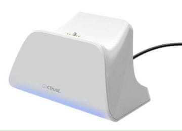 Trust GXT 255 PS5 polnilno stojalo, belo (25560)