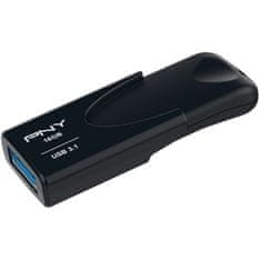 PNY USB-KLJUČEK 16GB Attache 4 3.2 Gen 1 črne barve
