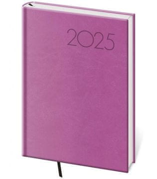 Dnevnik 2025 Natisni Pop daily A5 vijolična