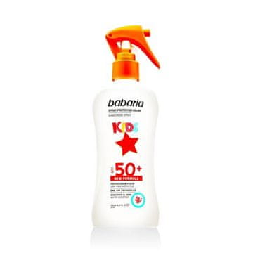 Babaria Kids Sunscreen Spray vodoodporna zaščita pred soncem za telo za vse tipe kože 200 ml