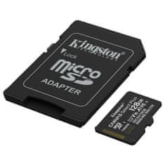 Kingston Canvas Select Plus microSD 128GB Class10 UHS-I adapter (SDCS3/128GB) spominska kartica