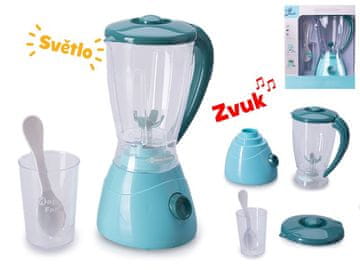 18-centimetrski mešalnik na baterije s svetlobo, zvokom in dodatki