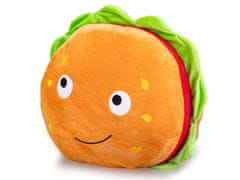 Plišasti hamburger 40 cm z obrazom