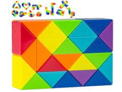 Brain games Možganske igre puzzle kača barva 12 kosov 2 kosa