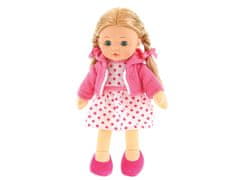 Lutka Sofinka blondinka 31 cm mrko mehko telo na baterije češko govoreča