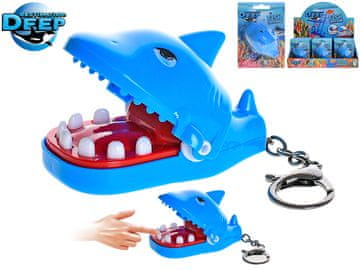 Destination Deep obesek za ključe/igra z morskim psom 8 cm