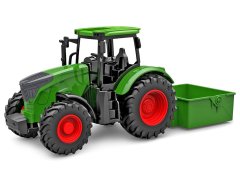 Kids Globe Otroški globus Kmetijski traktor zelene barve s prostim tekom 27,5 cm