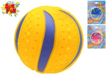 Sun Fun žogica za vodo 8 cm - mešanica barv (modra, roza, rumena)