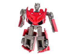 Avtomobil/robot 8,5 cm kovinski prosto gibajoči se v blistru - mešanica barv (rumena, modra, rdeča, srebrna)