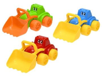 Teddies Veseli nakladač 26 cm - mešanica barv (rdeča, modra, zelena)