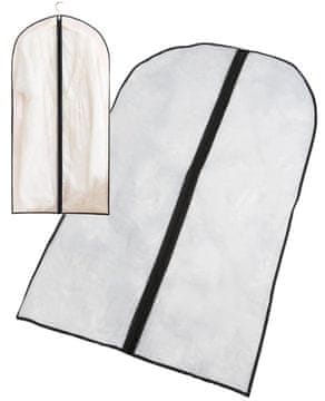 Camerazar Vodoodporen prozoren ovitek za oblačila za omaro 60 x 100 cm