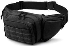 Camerazar Vojaška taktična torbica, odporen poliester 600D, dimenzije 20x15x9 cm, pas 60-120 cm