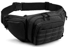 Camerazar Vojaška taktična torbica, odporen poliester 600D, dimenzije 20x15x9 cm, pas 60-120 cm