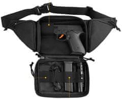 Camerazar Vojaška taktična torbica, odporen poliester 600D, dimenzije 20x15x9 cm, pas 60-120 cm