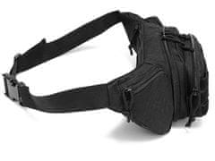 Camerazar Vojaška taktična torbica, odporen poliester 600D, dimenzije 20x15x9 cm, pas 60-120 cm