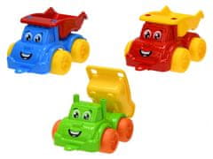 Teddies Zabavni avto 21 cm - mešanica barv (rdeča, modra, zelena)