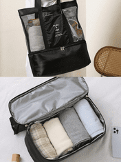 Camerazar LUNCH BOX plažna termovka čez ramo dvojna črna