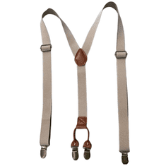 Camerazar Bežne elastične moške suspenderje močne za elegantne hlače
