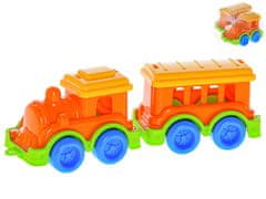 Vlak z vagonom 19 cm