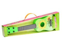 Kitara 48 cm - mešanica barv (roza, modra, zelena)