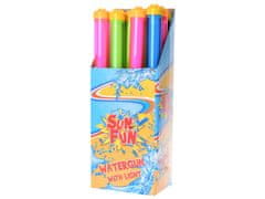 Sun Fun črpalka za vodo 48 cm na baterije z lučko - mešanica barv (roza, zelena, modra)