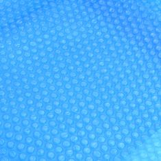 Vidaxl Pokrivalo za bazen modro 400x200 cm PE