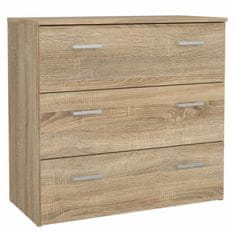 KONDELA Komoda Garbo 3 - sonoma hrast