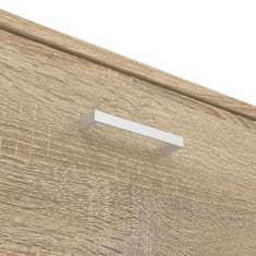 KONDELA Komoda Garbo 3 - sonoma hrast