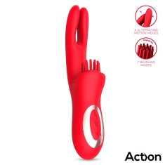 Action VIBRATOR RABBIT Action Bilma Red