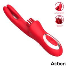 Action VIBRATOR RABBIT Action Bilma Red