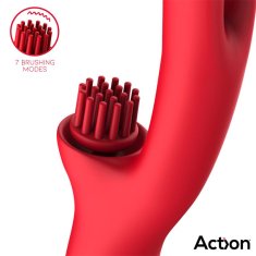 Action VIBRATOR RABBIT Action Bilma Red