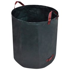 Vidaxl Temno zelena vrtna vreča za odpadke 4 kosi 272 L 150 g / m²