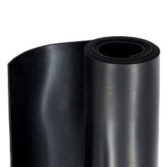Vidaxl Talna preproga nedrseča guma 1,2x2 m 3 mm gladka