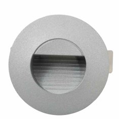 Vidaxl Zunanje LED stenske svetilke 6 kosov 5 W srebrne okrogle