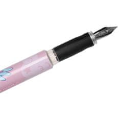 STARPAK Enorožec Nalivno pero za šolo za dekleta, modro črnilo 