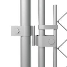 Vidaxl Zunanji pasji boks s streho 7,6x3,8x2,3 m