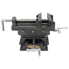Vidaxl Ročni prečni primež za vrtalni stroj 150 mm
