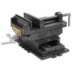 Vidaxl Ročni prečni primež za vrtalni stroj 150 mm