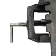 Vidaxl Ročni prečni primež za vrtalni stroj 150 mm