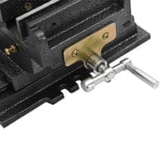 Vidaxl Ročni prečni primež za vrtalni stroj 150 mm