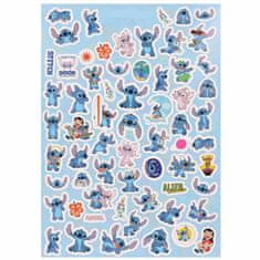 Disney Disney STITCH nalepke za otroke, velik KOMPLET knjižica z nalepkami, barvne nalepke 300 kosov 