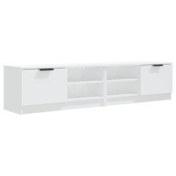 Vidaxl TV omarica 2 kosa bela 80x35x36,5 cm konstruiran les