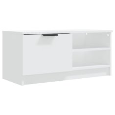 Vidaxl TV omarica 2 kosa bela 80x35x36,5 cm konstruiran les