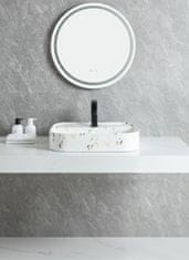 S6 Steklarstvo Šest UMIVALNIK bel marmor S6WC1, 55×45×11 cm