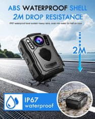 SpyTech Policijska telesna kamera 2K M5