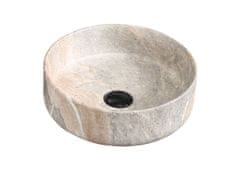S6 Steklarstvo Šest UMIVALNIK bež S6SBR1, 35 × 35 × 11,5 cm