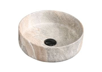 S6 Steklarstvo Šest UMIVALNIK bež S6SBR1, 35 × 35 × 11,5 cm