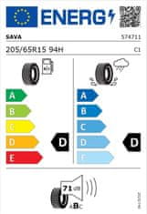 Sava Letna pnevmatika 205/65R15 94H Intensa HP 574711